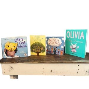 🎒BTS SALE📚 4 Children's Books Storybook Set, [Ages 3-6 years]